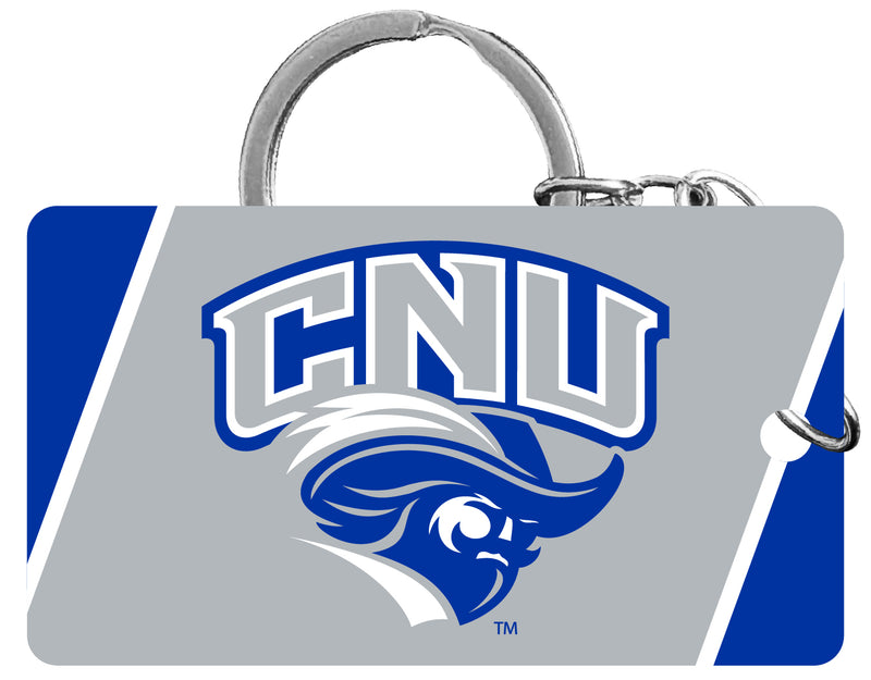 Christopher Newport Captains Acrylic Keychain 1.5" x 2.75" Officially Licensed Collegiate Product 2-Pack