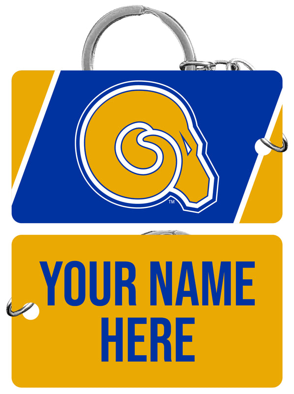 Albany State University Customizable Acrylic Keychain 1.5" x 2.75" Officially Licensed