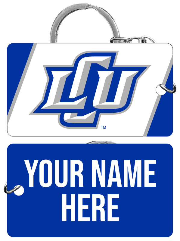 Lubbock Christian University Chaparral Customizable Acrylic Keychain 1.5" x 2.75" Officially Licensed