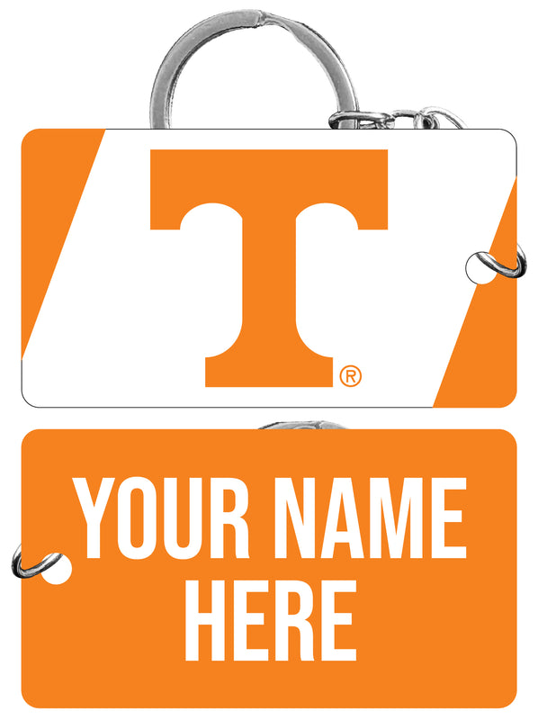 Tennessee Knoxville Customizable Acrylic Keychain 1.5" x 2.75" Officially Licensed