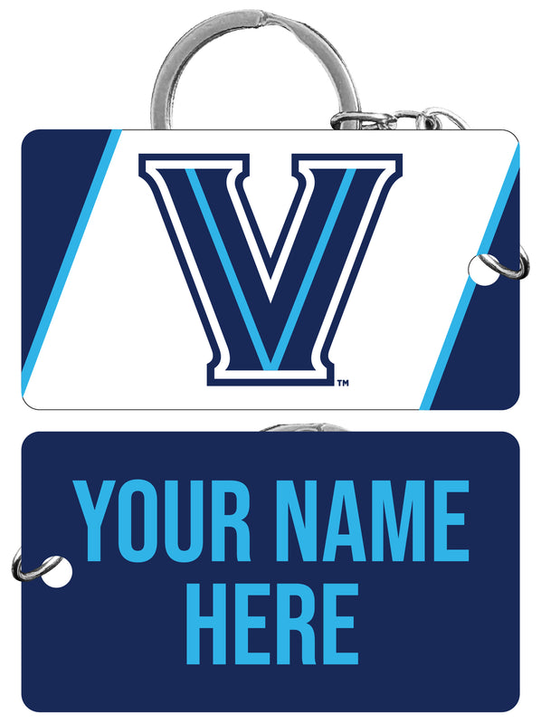 Villanova Wildcats Customizable Acrylic Keychain 1.5" x 2.75" Officially Licensed