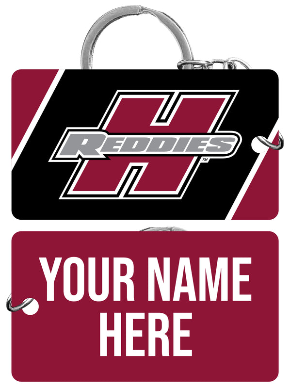 Henderson State Reddies Customizable Acrylic Keychain 1.5" x 2.75" Officially Licensed Collegiate Product Single