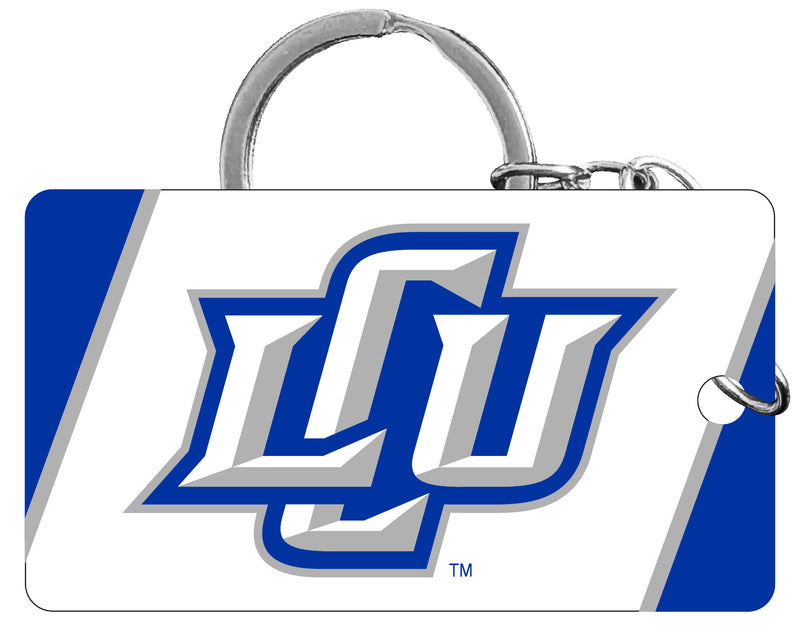 Lubbock Christian University Chaparral Acrylic Keychain 1.5" x 2.75" Officially Licensed Collegiate Product Single