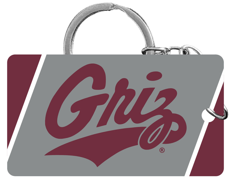 Montana University Acrylic Keychain 1.5" x 2.75" Officially Licensed Collegiate Product Single
