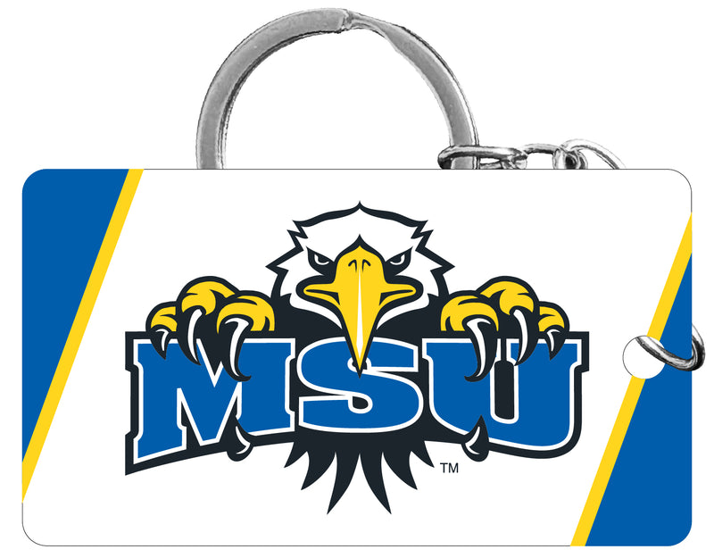 Morehead State University Acrylic Keychain 1.5" x 2.75" Officially Licensed Collegiate Product Single