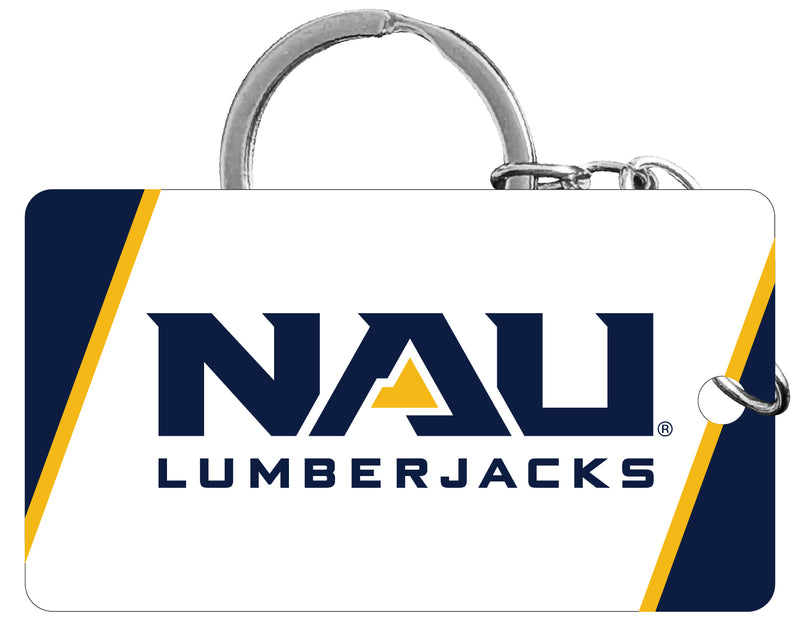 Northern Arizona University Acrylic Keychain 1.5" x 2.75" Officially Licensed Collegiate Product Single
