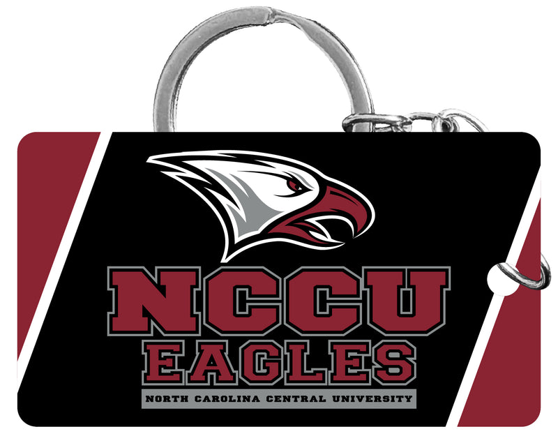 North Carolina Central Eagles Acrylic Keychain 1.5" x 2.75" Officially Licensed Collegiate Product Single