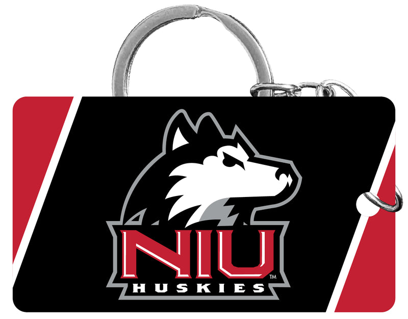 Northern Illinois Huskies Acrylic Keychain 1.5" x 2.75" Officially Licensed Collegiate Product Single