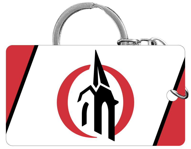 Otterbein University Acrylic Keychain 1.5" x 2.75" Officially Licensed Collegiate Product 4-Pack