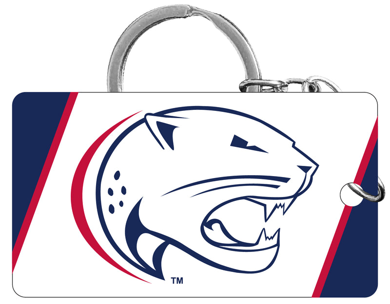 University of South Alabama Acrylic Keychain 1.5" x 2.75" Officially Licensed Collegiate Product 2-Pack