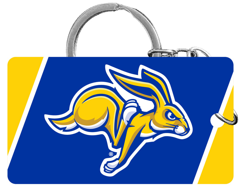 South Dakota State Jackrabbits Acrylic Keychain 1.5" x 2.75" Officially Licensed Collegiate Product Single