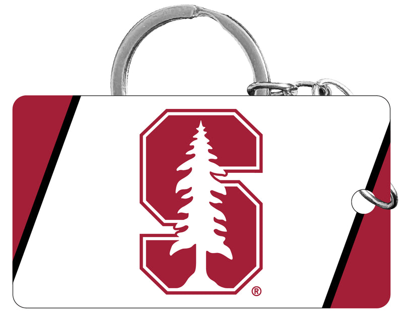 Stanford University Acrylic Keychain 1.5" x 2.75" Officially Licensed Collegiate Product 4-Pack