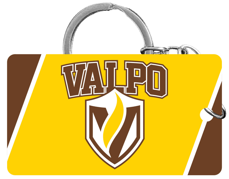 Valparaiso University Acrylic Keychain 1.5" x 2.75" Officially Licensed Collegiate Product 2-Pack