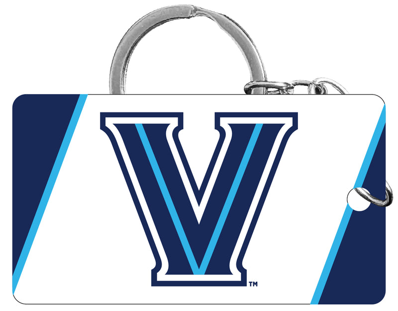 Villanova Wildcats Acrylic Keychain 1.5" x 2.75" Officially Licensed Collegiate Product 2-Pack