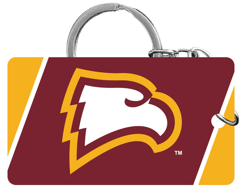 Winthrop University Acrylic Keychain 1.5" x 2.75" Officially Licensed Collegiate Product 4-Pack