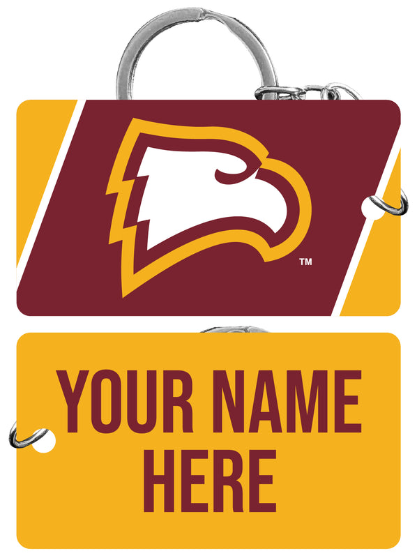 Winthrop University Customizable Acrylic Keychain 1.5" x 2.75" Officially Licensed Collegiate Product Single