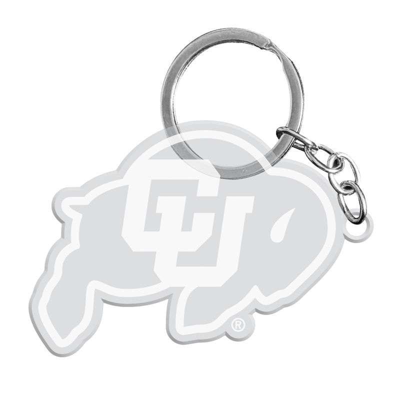 Colorado Buffaloes Officially Licensed Precision-Cut Acrylic Keychain – Printed or Engraved Logo Etched