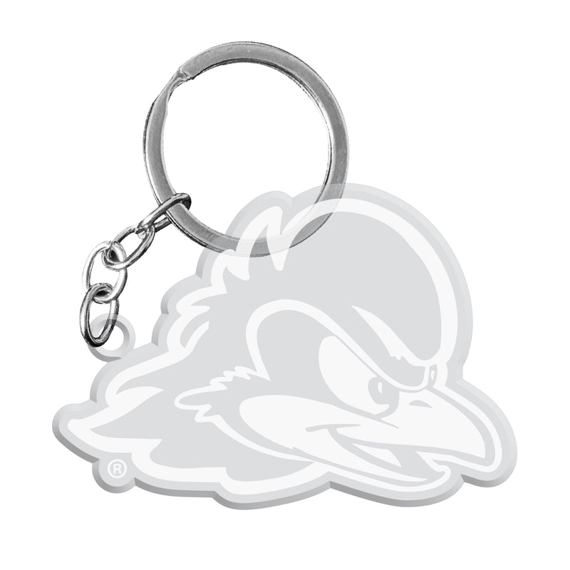Delaware Blue Hens Officially Licensed Precision-Cut Acrylic Keychain – Printed or Engraved Logo Etched