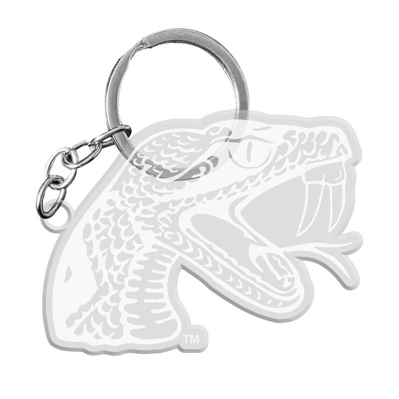 Florida A&M Rattlers Officially Licensed Precision-Cut Acrylic Keychain – Printed or Engraved Logo Etched