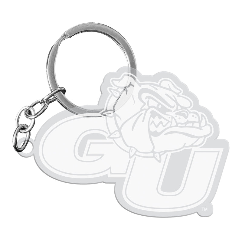 Gonzaga Bulldogs Officially Licensed Precision-Cut Acrylic Keychain – Printed or Engraved Logo Etched
