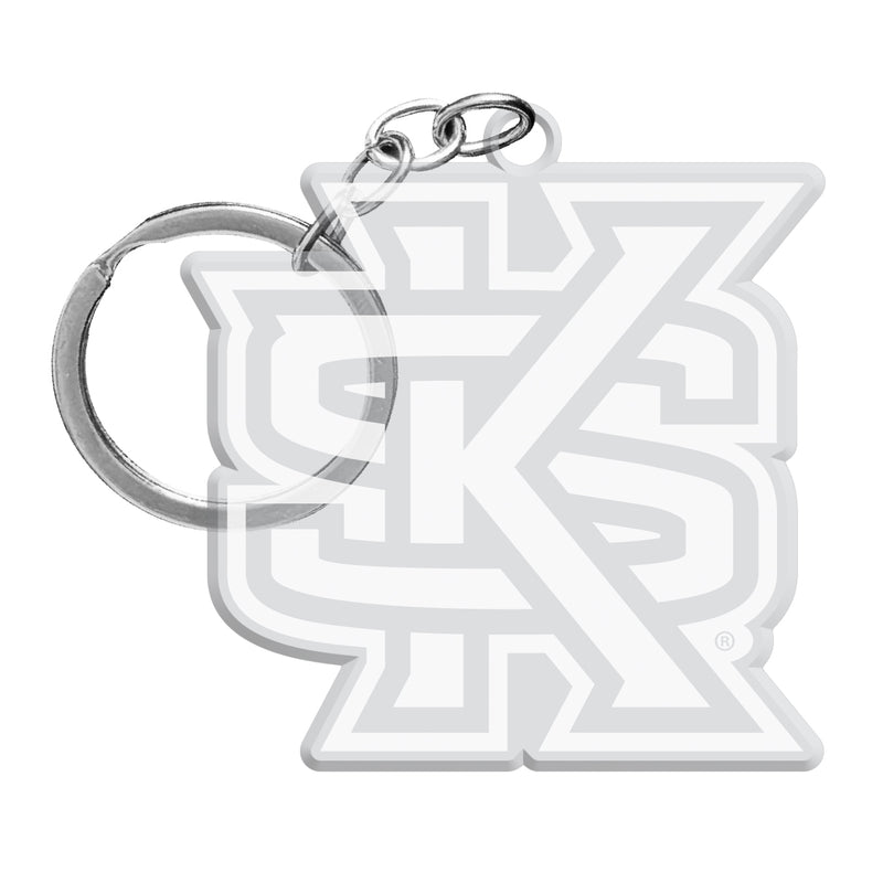 Kennesaw State University Officially Licensed Precision-Cut Acrylic Keychain – Printed or Engraved Logo Etched