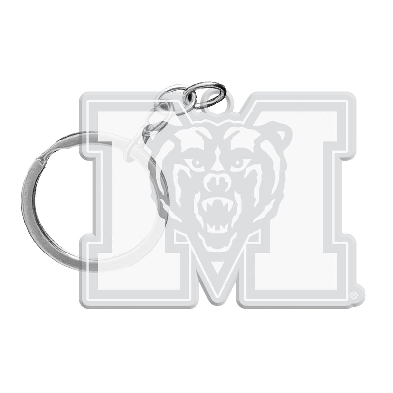 Mercer University Officially Licensed Precision-Cut Acrylic Keychain – Printed or Engraved Logo Etched