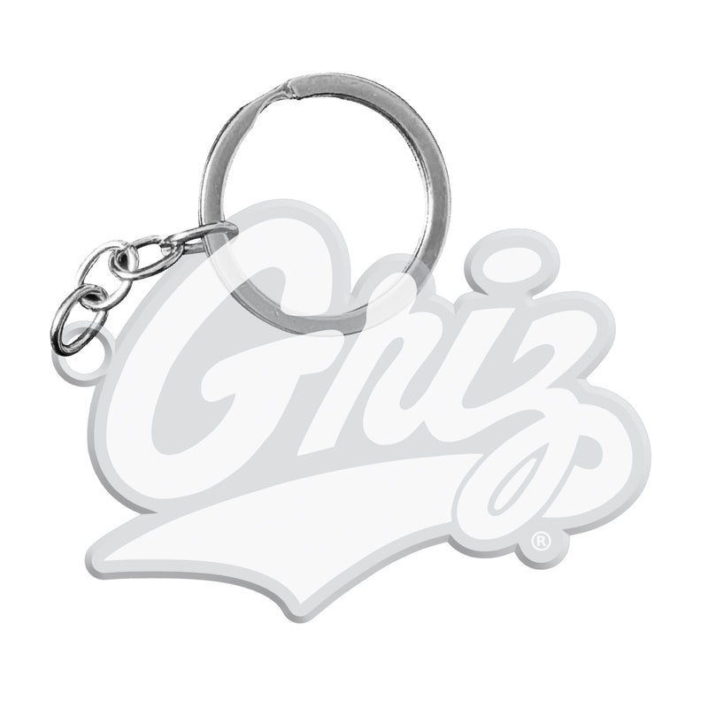 Montana University Officially Licensed Precision-Cut Acrylic Keychain – Printed or Engraved Logo Etched