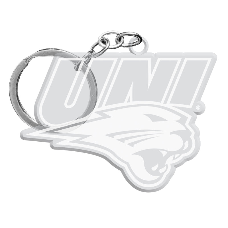 Northern Iowa Panthers Officially Licensed Precision-Cut Acrylic Keychain – Printed or Engraved Logo Etched
