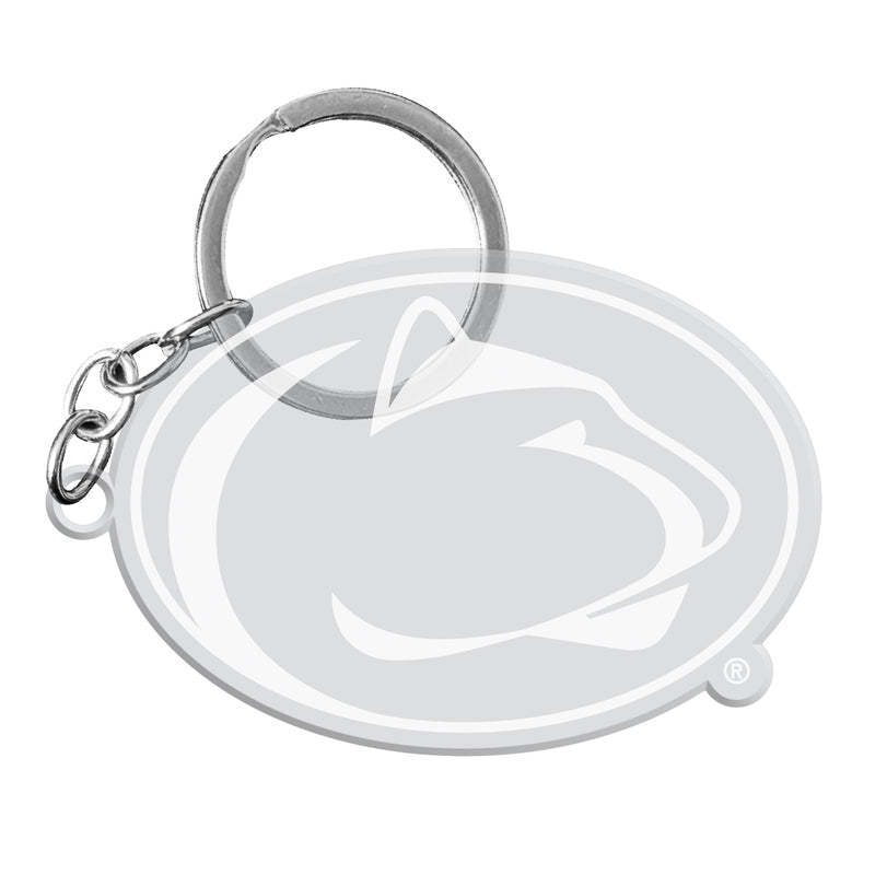 Penn State Nittany Lions Officially Licensed Precision-Cut Acrylic Keychain – Printed or Engraved Logo Etched