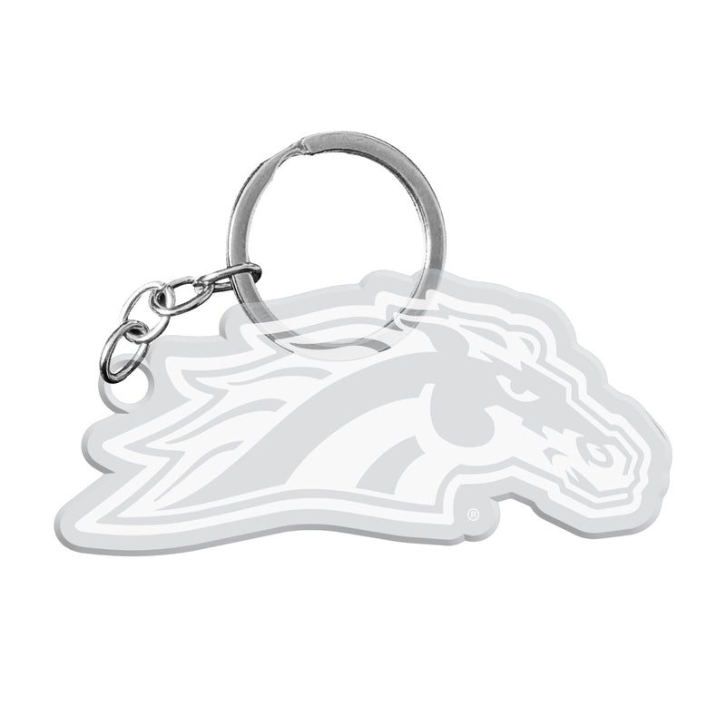 Western Michigan University Officially Licensed Precision-Cut Acrylic Keychain – Printed or Engraved Logo Etched