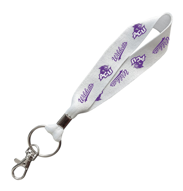 Abilene Christian University Officially Licensed 6-Inches Long Cloth Keychain Lanyard