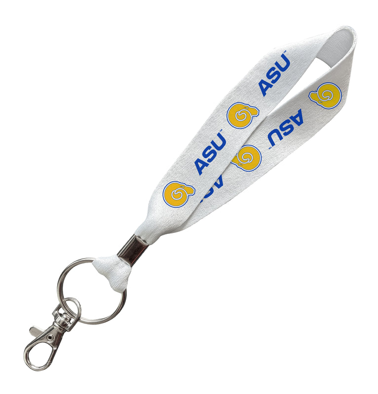 Albany State University Officially Licensed 6-Inches Long Cloth Keychain Lanyard