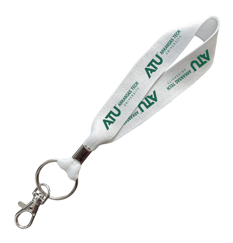 Arkansas Tech University Officially Licensed 6-Inches Long Cloth Keychain Lanyard