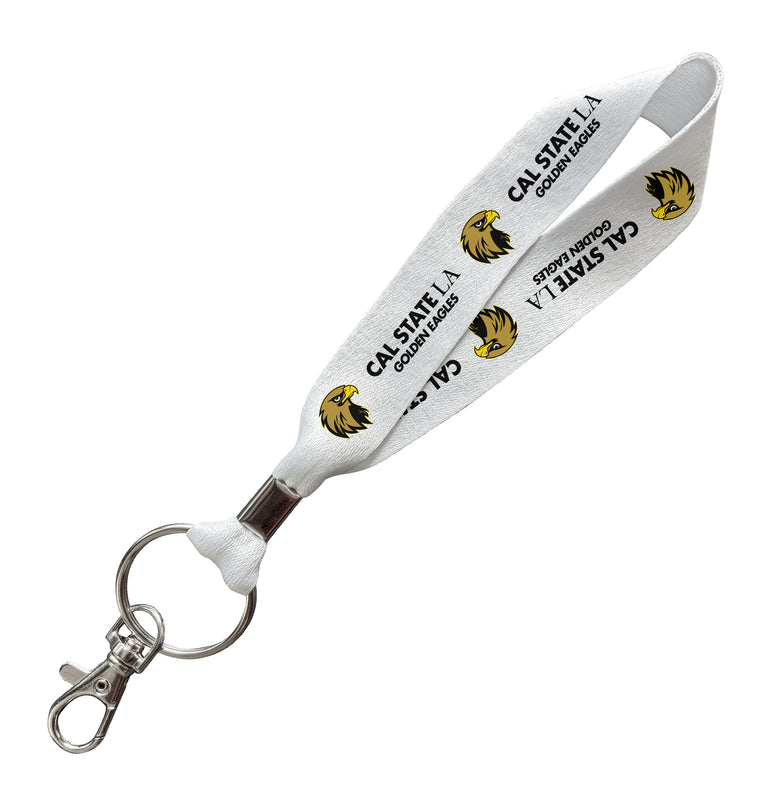 California State University Los Angeles Officially Licensed 6-Inches Long Cloth Keychain Lanyard