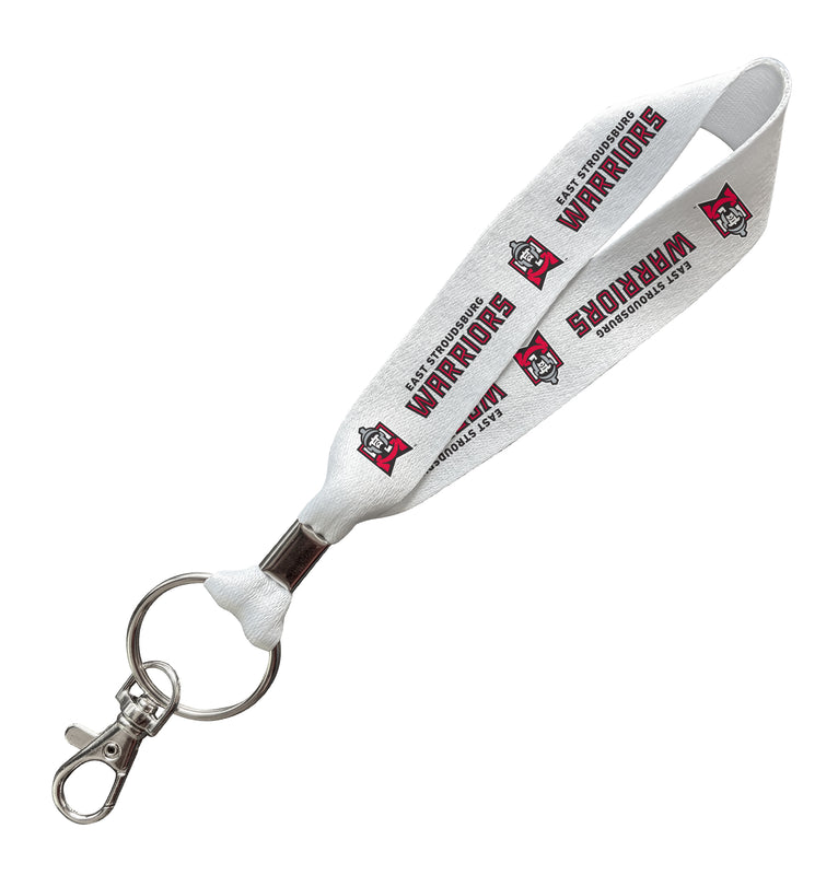 East Stroudsburg University Officially Licensed 6-Inches Long Cloth Keychain Lanyard