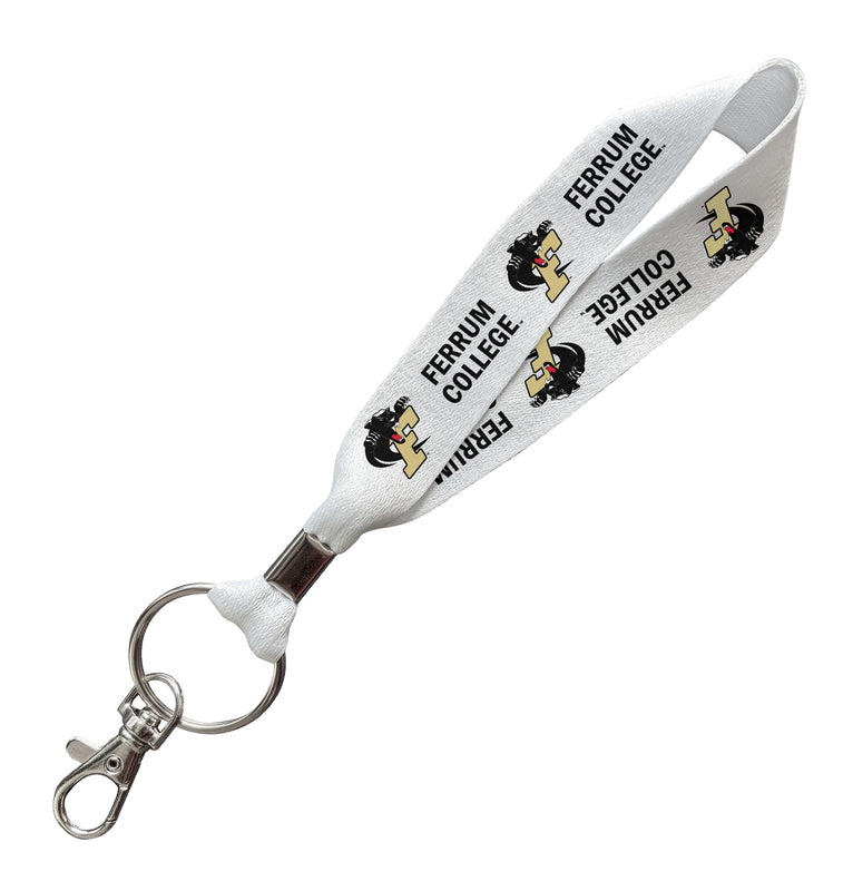 Ferrum College Officially Licensed 6-Inches Long Cloth Keychain Lanyard