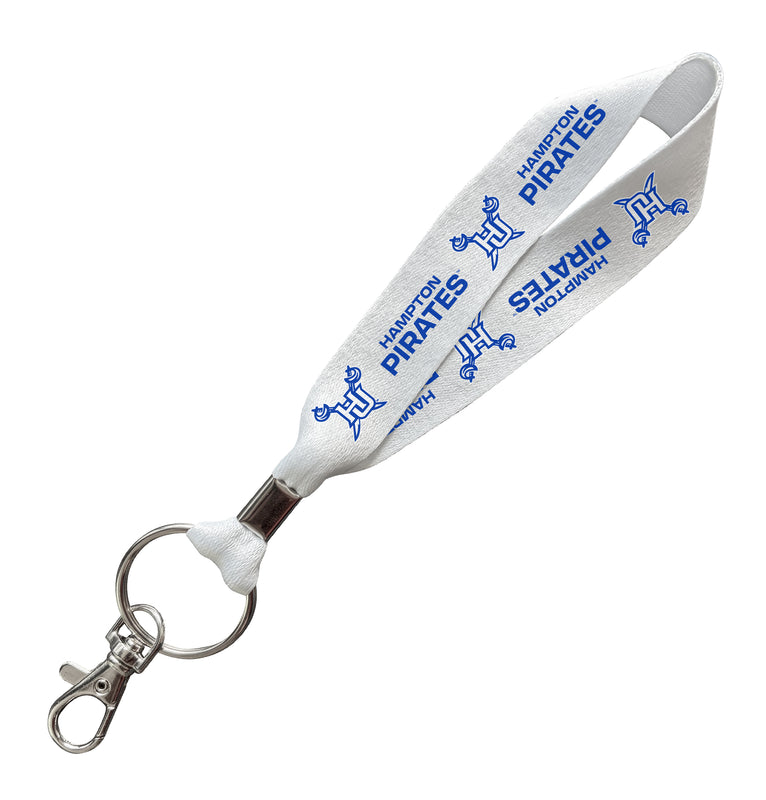 Hampton University Officially Licensed 6-Inches Long Cloth Keychain Lanyard