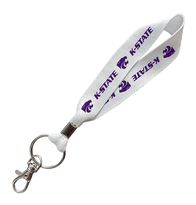 Kansas State Wildcats Officially Licensed 6-Inches Long Cloth Keychain Lanyard