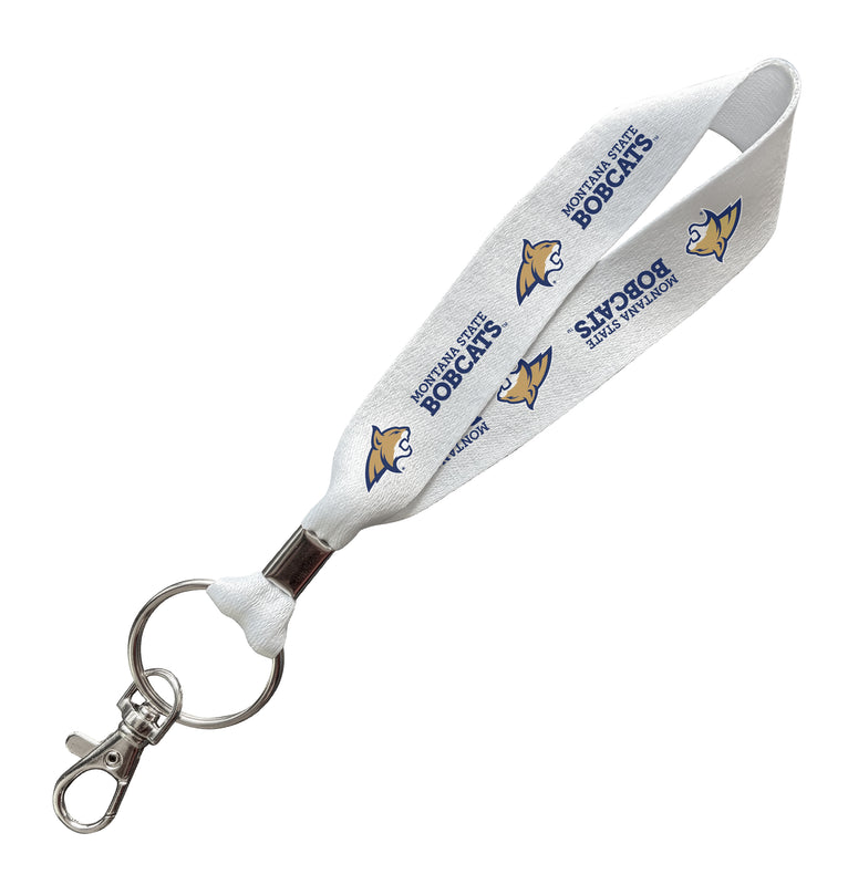 Montana State Bobcats Officially Licensed 6-Inches Long Cloth Keychain Lanyard