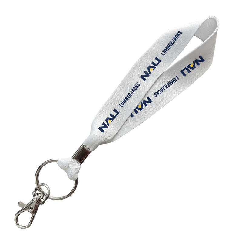 Northern Arizona University Officially Licensed 6-Inches Long Cloth Keychain Lanyard