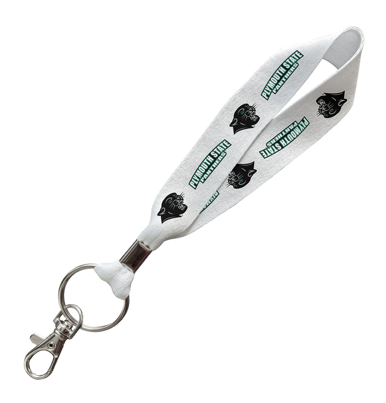 Plymouth State University Officially Licensed 6-Inches Long Cloth Keychain Lanyard