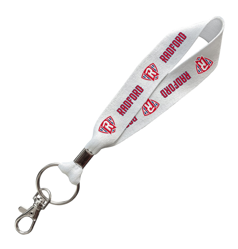 Radford University Highlanders Officially Licensed 6-Inches Long Cloth Keychain Lanyard