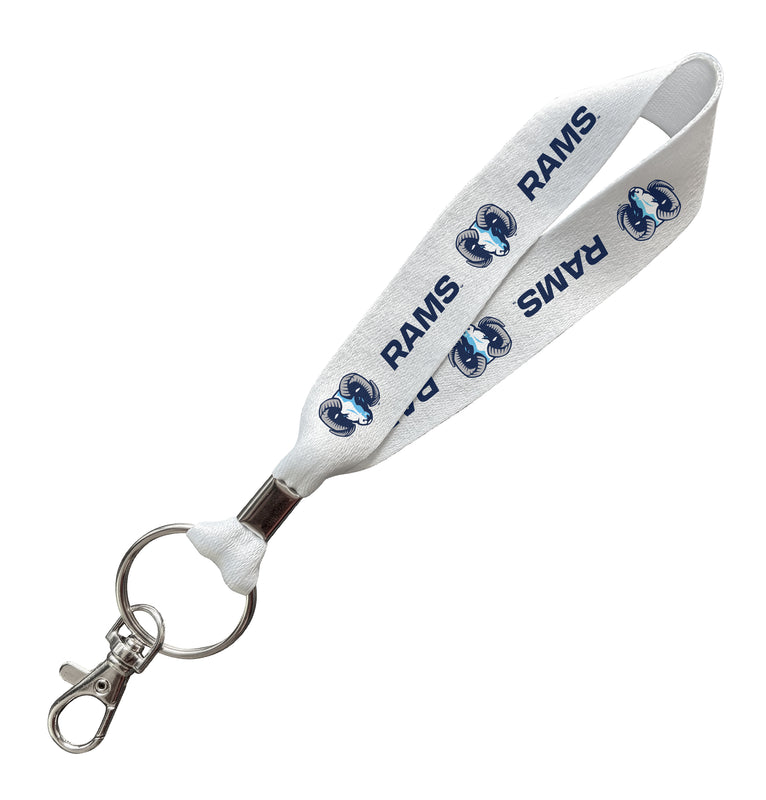 Rhode Island University Officially Licensed 6-Inches Long Cloth Keychain Lanyard
