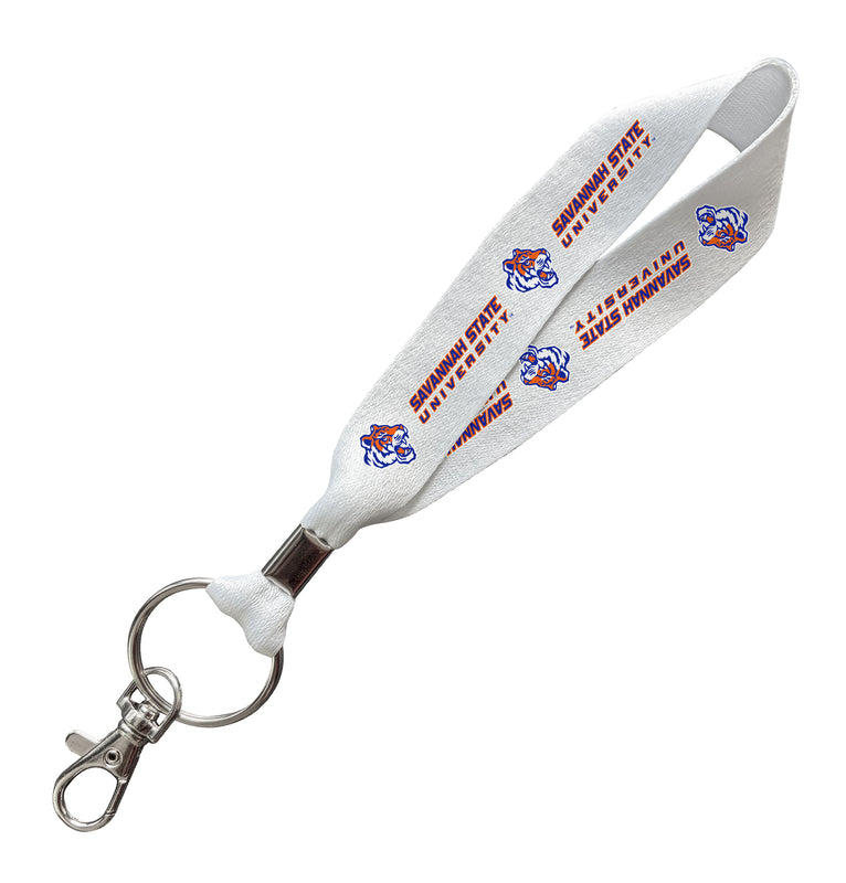Savannah State University Officially Licensed 6-Inches Long Cloth Keychain Lanyard