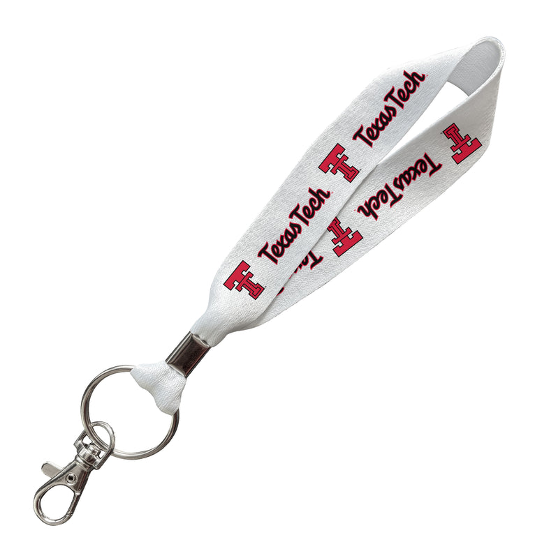 Texas Tech Red Raiders Officially Licensed 6-Inches Long Cloth Keychain Lanyard