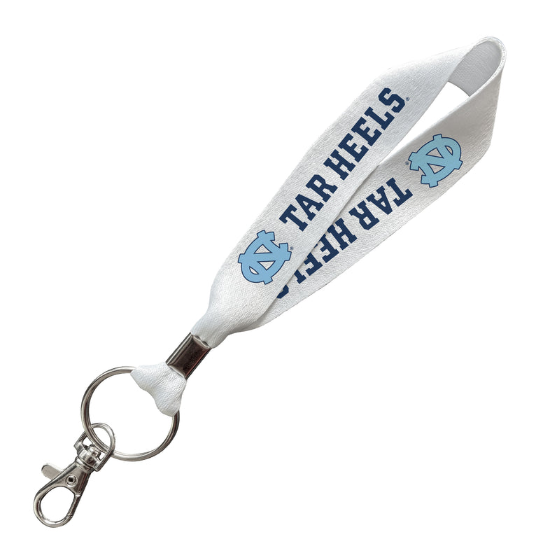 UNC Tar Heels Officially Licensed 6-Inches Long Cloth Keychain Lanyard