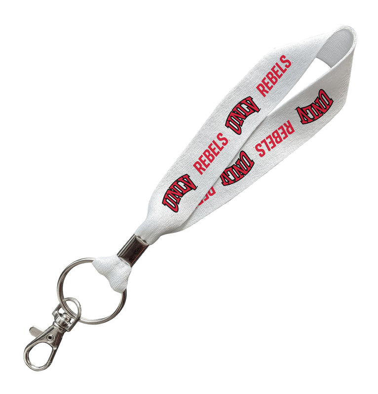 UNLV Rebels Officially Licensed 6-Inches Long Cloth Keychain Lanyard