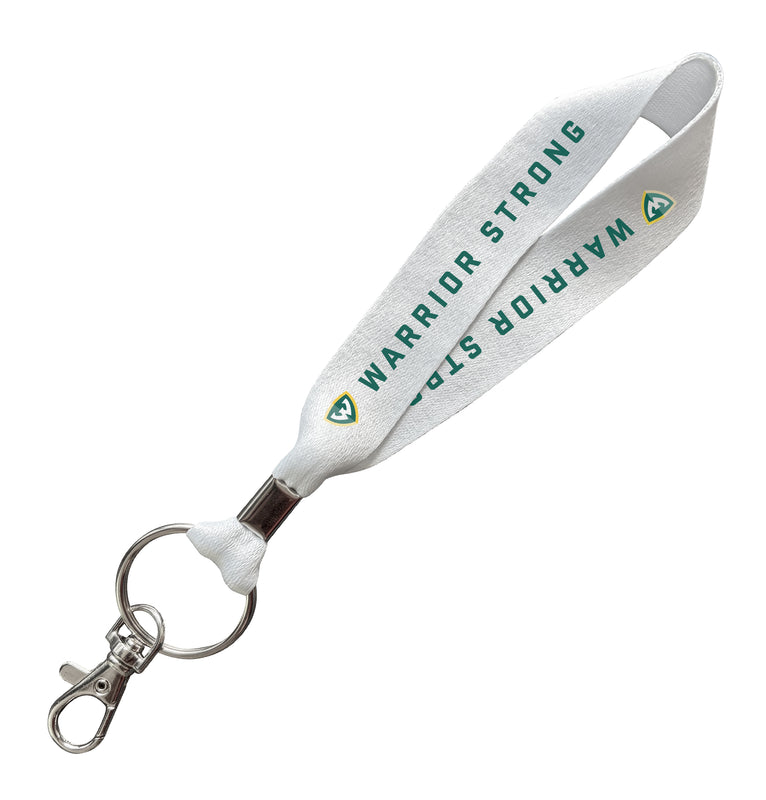 Wayne State Officially Licensed 6-Inches Long Cloth Keychain Lanyard