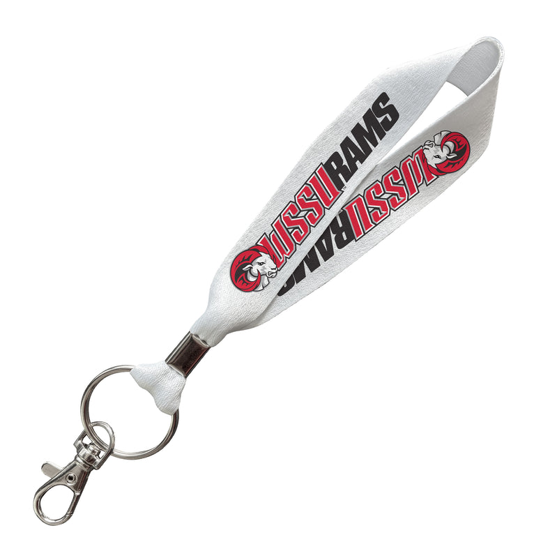 Winston-Salem State Officially Licensed 6-Inches Long Cloth Keychain Lanyard