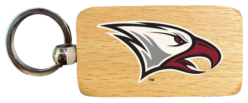 North Carolina Central Eagles 2.5 x 1-Inch Wooden Keychain Officially Licensed Collegiate Product Single